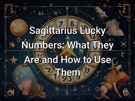 sagittarius lucky numbers today